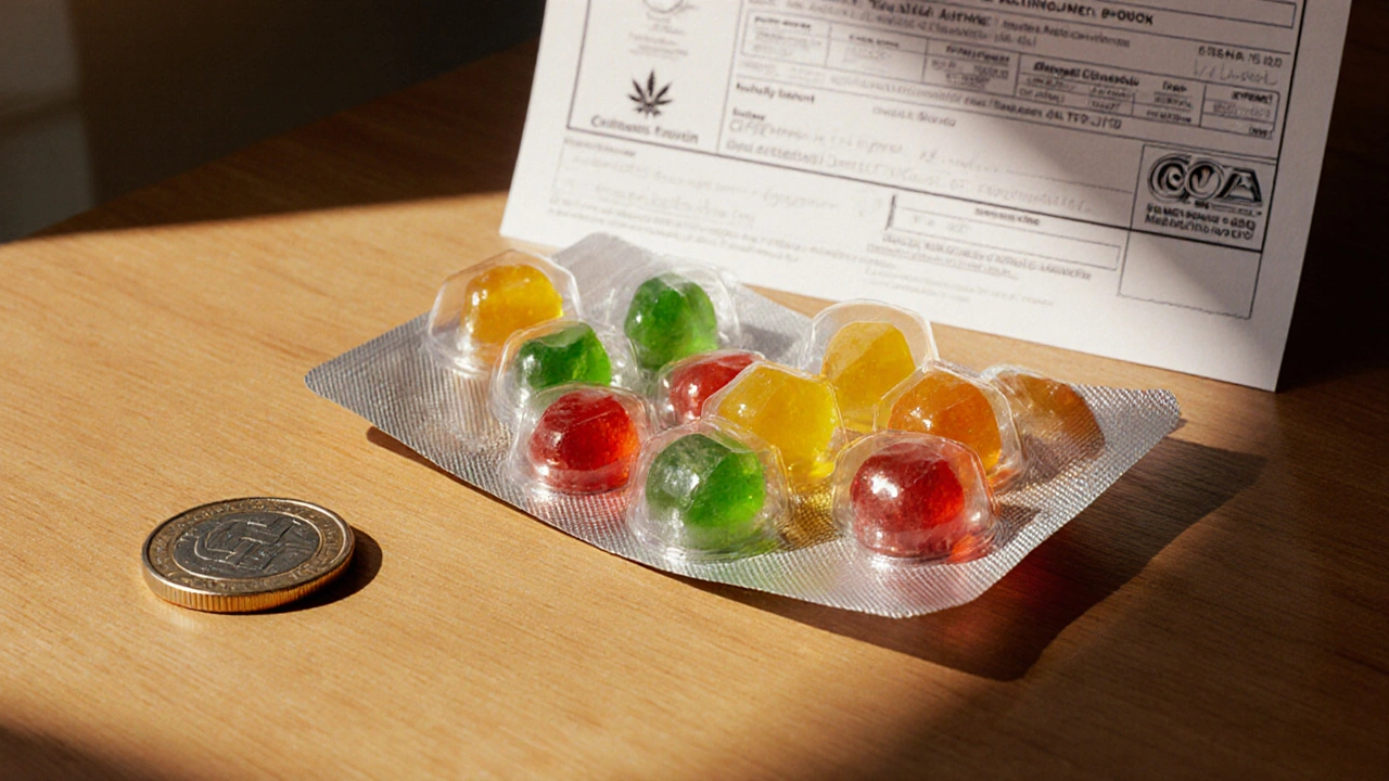 Cena balení Choice CBD gummies v ČR 2025 - kolik zaplatíte?