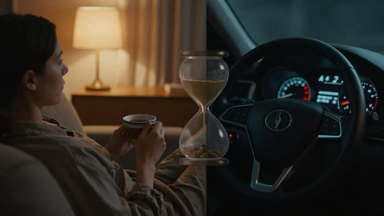 Relaxace versus řízení auta s důrazem na čas