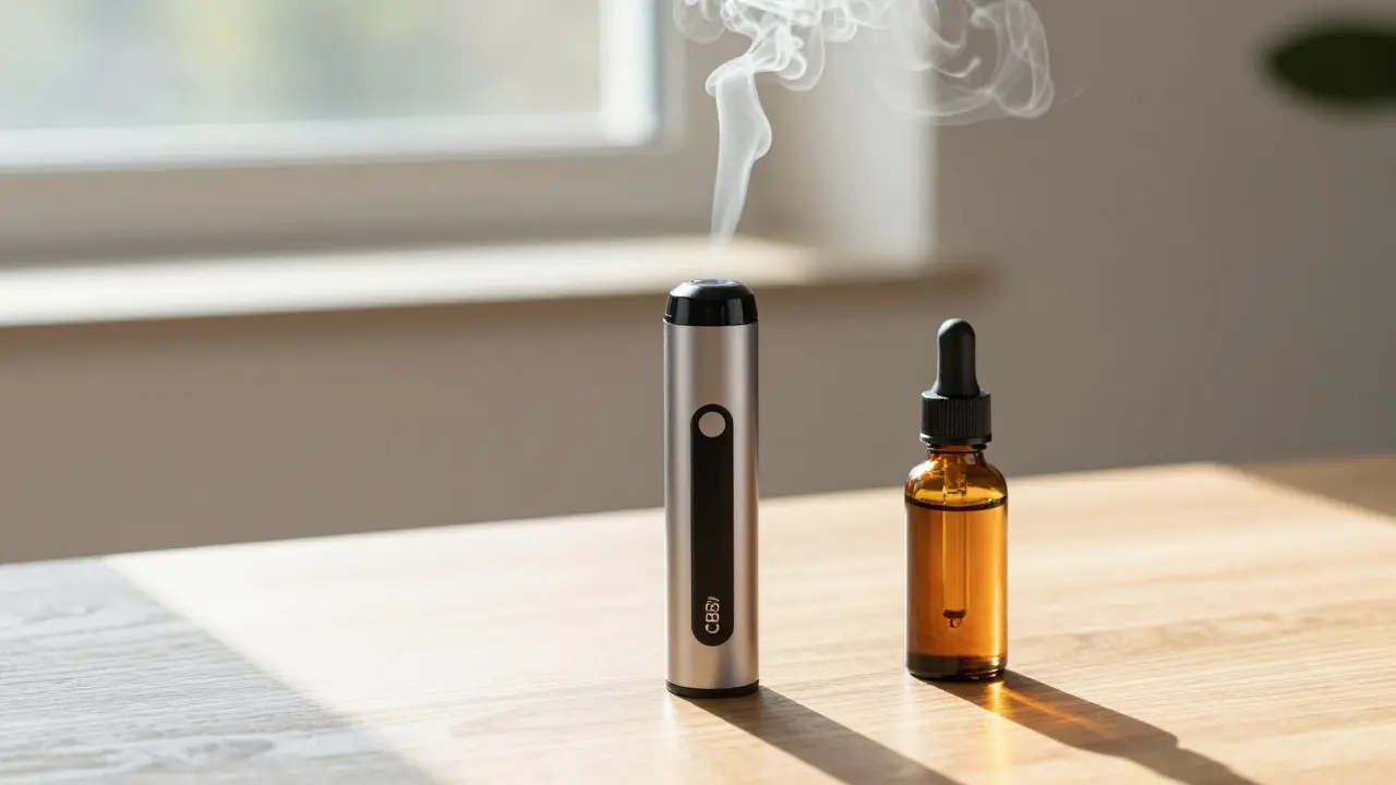 Vaporizér a CBD olej jako bezpečnější alternativa kouření