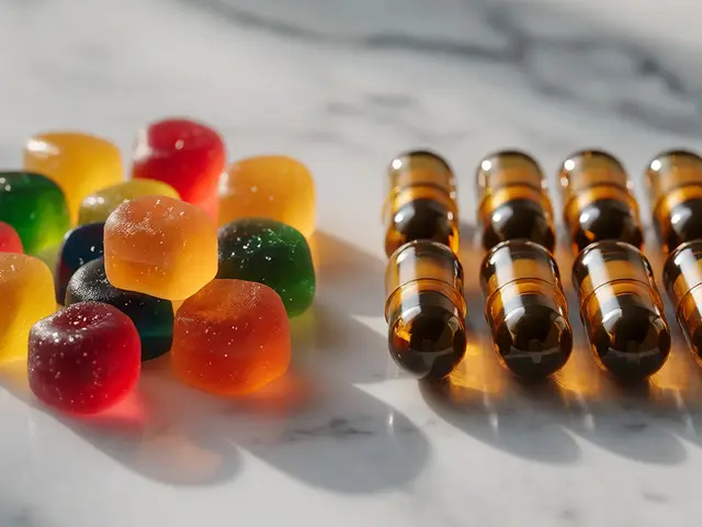 CBD gummies vs. kapsle: Co je lepší pro vás?